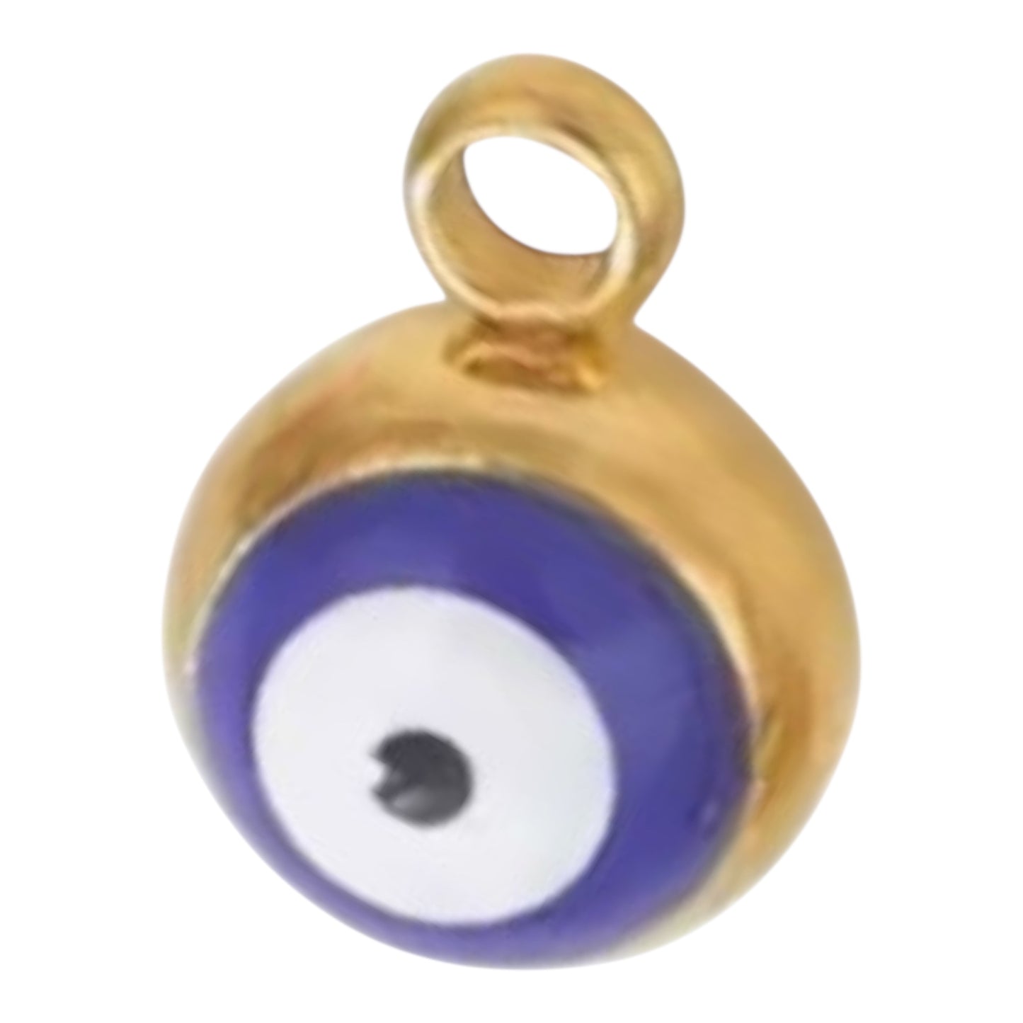 DARK BLUE EVIL EYE (6mm)