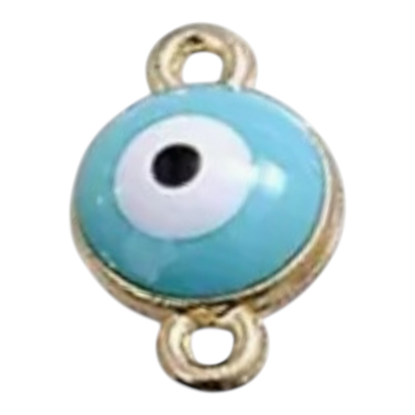 BLUE DOUBLE LOOP EVIL EYE