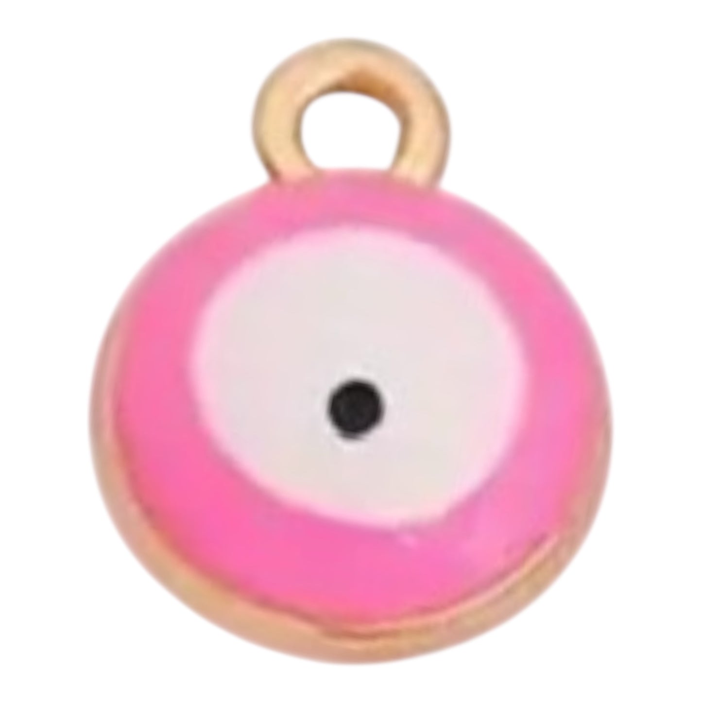 BRIGHT PINK EVIL EYE