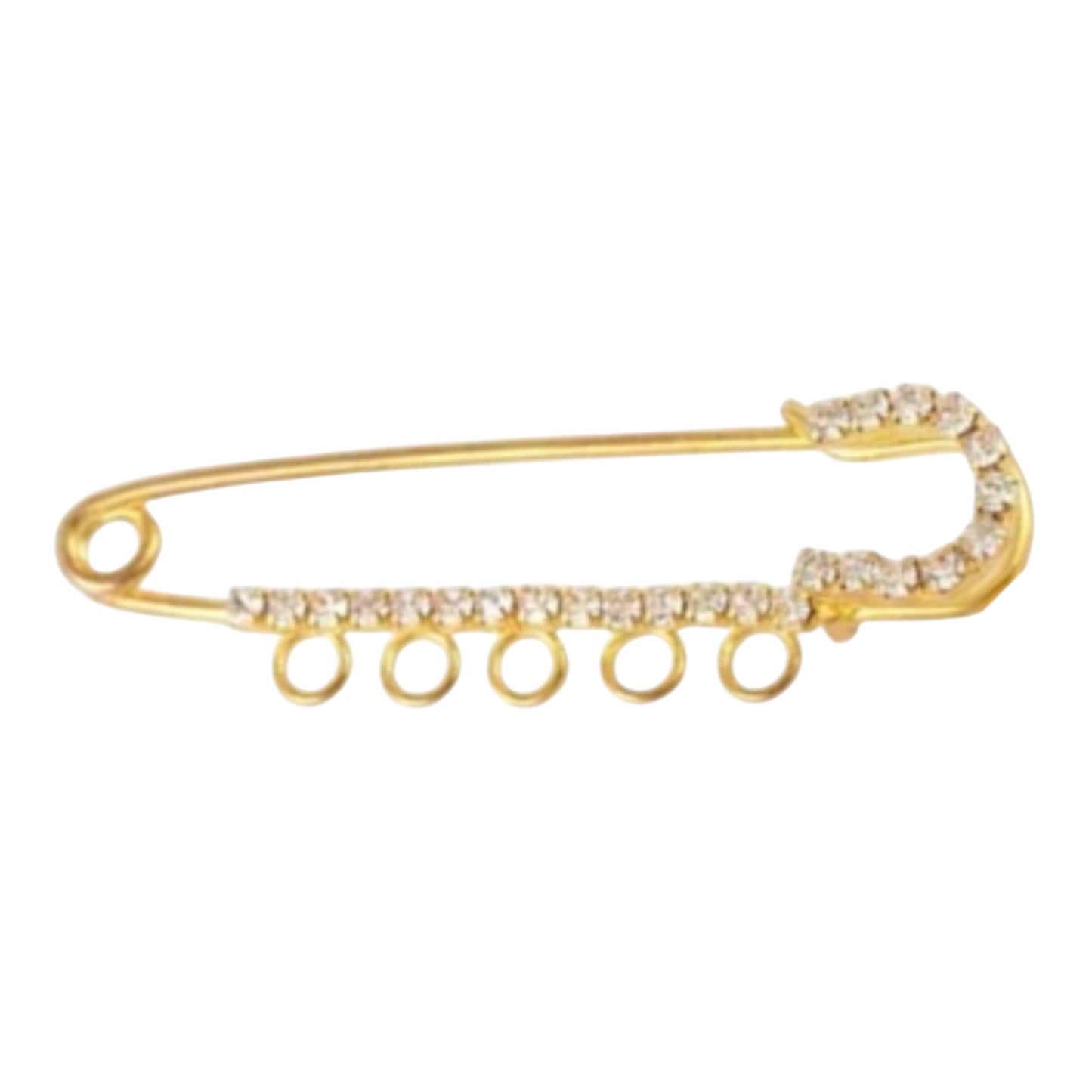 5 LOOP DIAMANTE PIN
