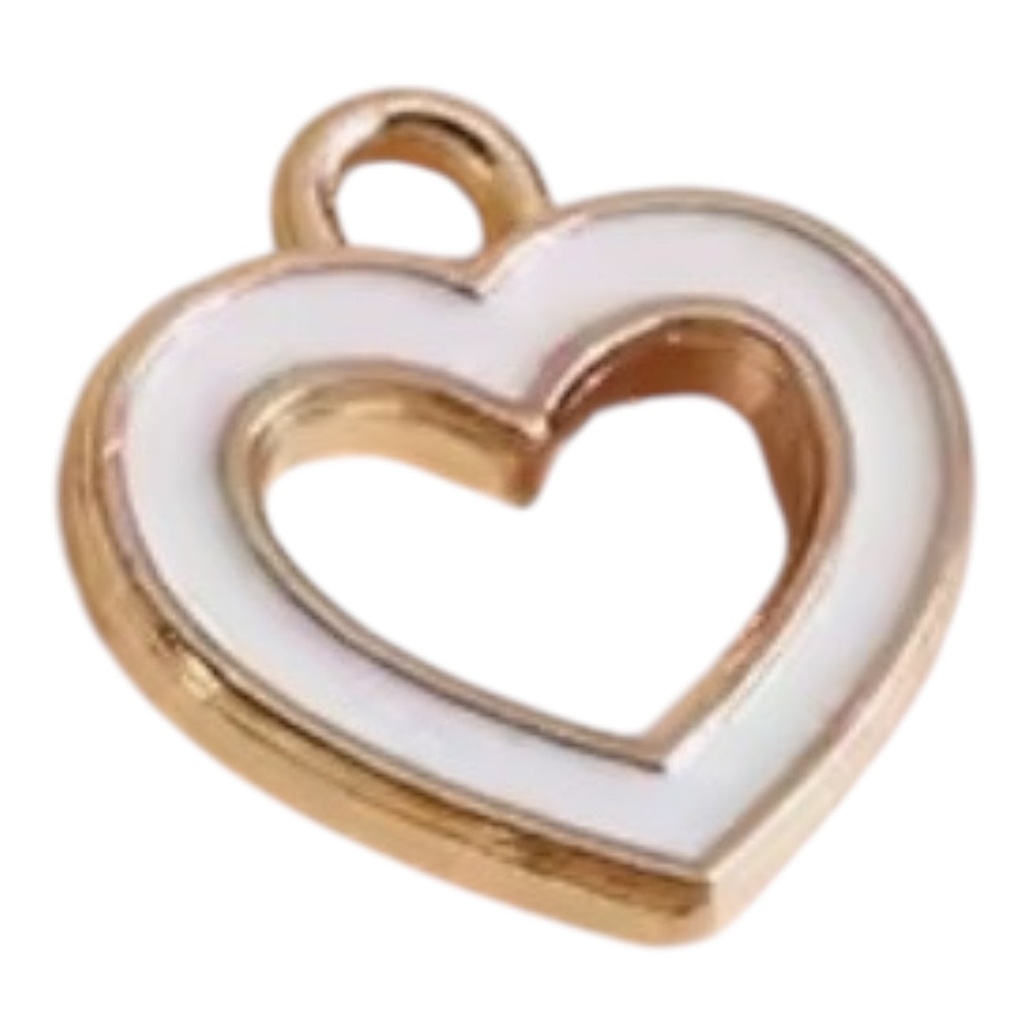 White Open Heart