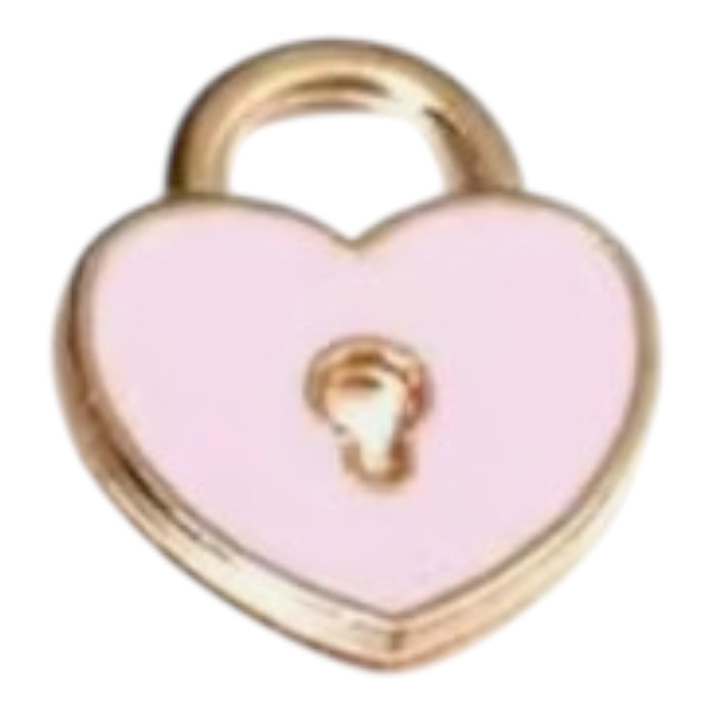 PINK HEART LOCKET