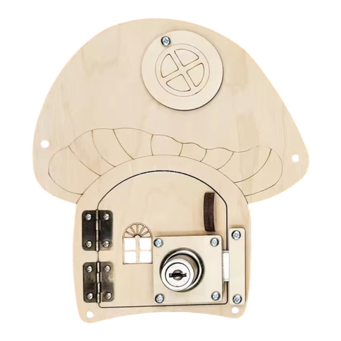 Mushroom lock
