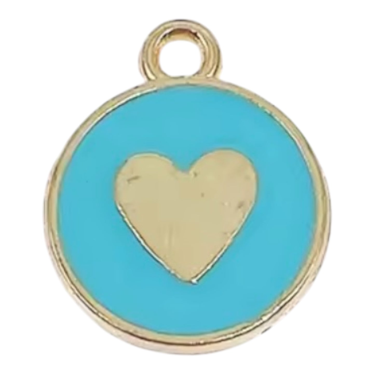 Blue Gold Heart